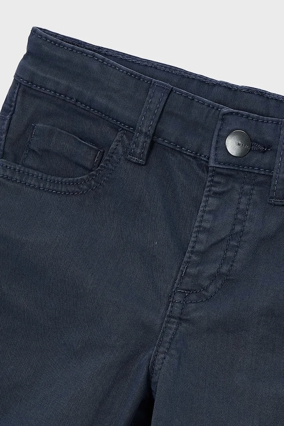 Chłopiec Mayoral spodnie slim fit basic 517.5A.Mini.9BYA niebieski