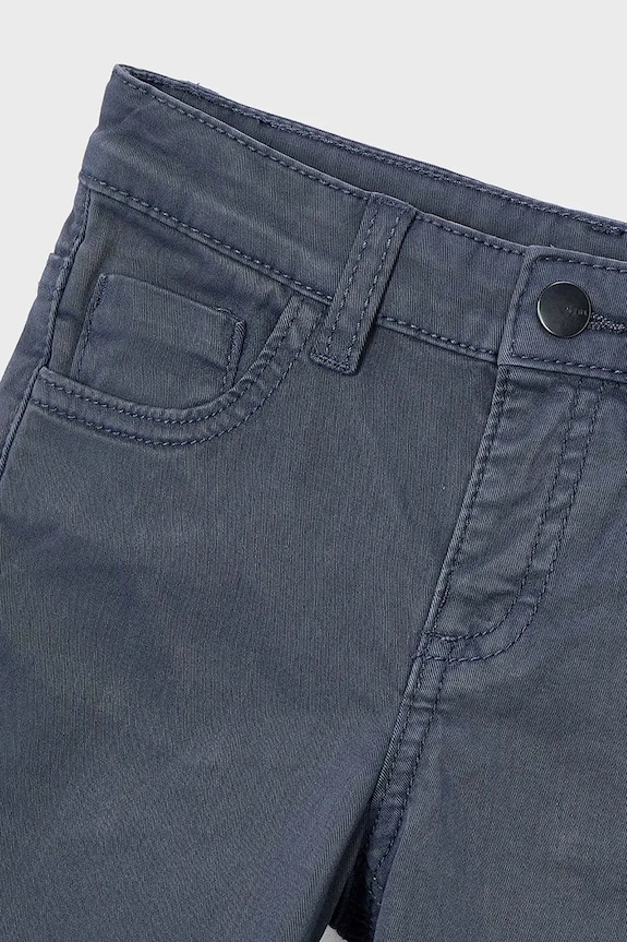 Chlapec Nohavice Mayoral slim fit basic 517.5A.Mini.9BYA tmavomodrá