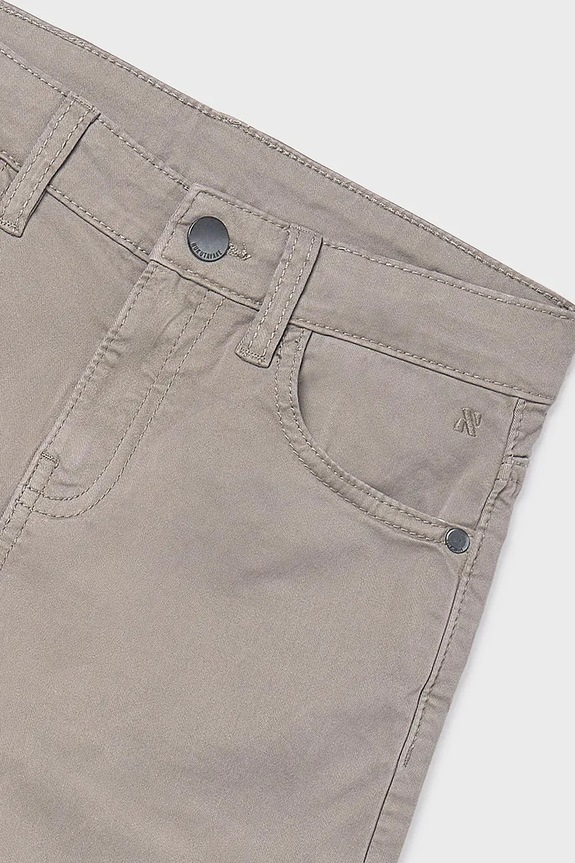 Chlapec Detské nohavice Mayoral slim fit basic 582.7D.Junior.9BYA sivá