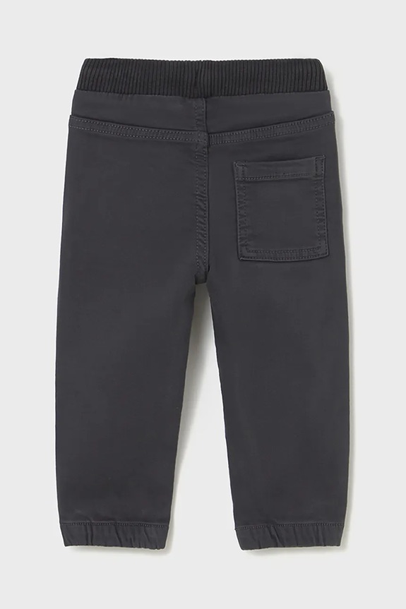 Mayoral spodnie niemowlęce jogger serża soft 2503.3A.Baby.9BYA czarny AW25