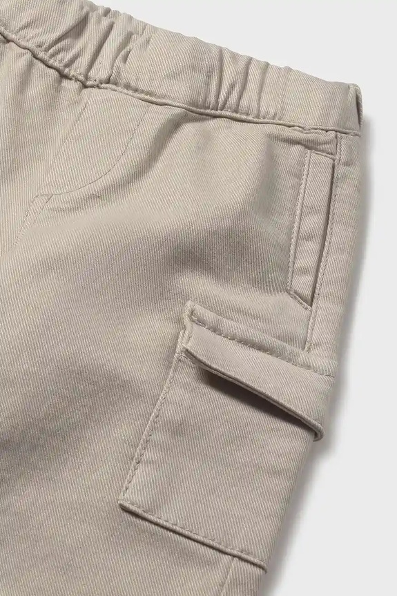 Mayoral spodnie dziecięce Joggery cargo brązowy 2506.3C.Baby.9BYA