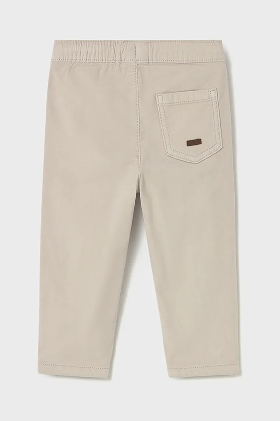 Mayoral pantaloni din catifea pentru copii 2507.3C.Baby.9BYA bej AW25