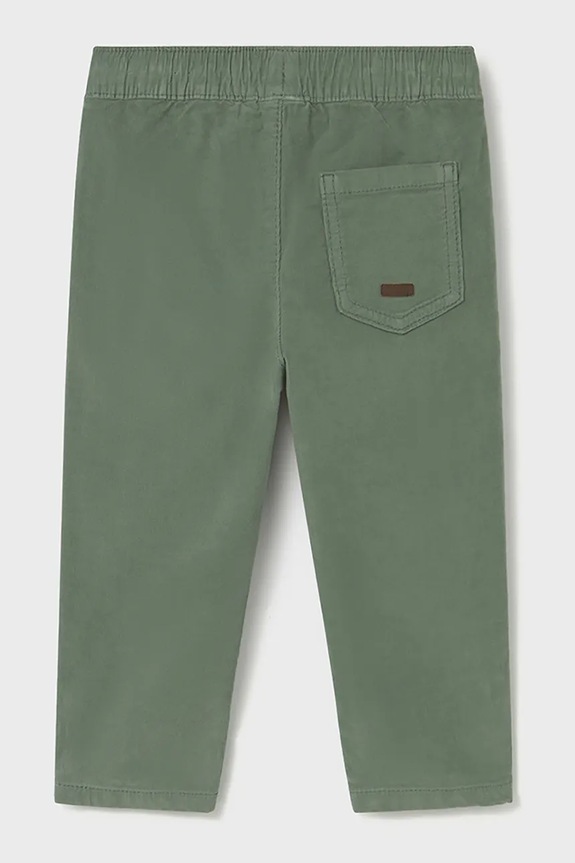 Băieți Mayoral pantaloni din catifea pentru copii 2507.3C.Baby.9BYA verde