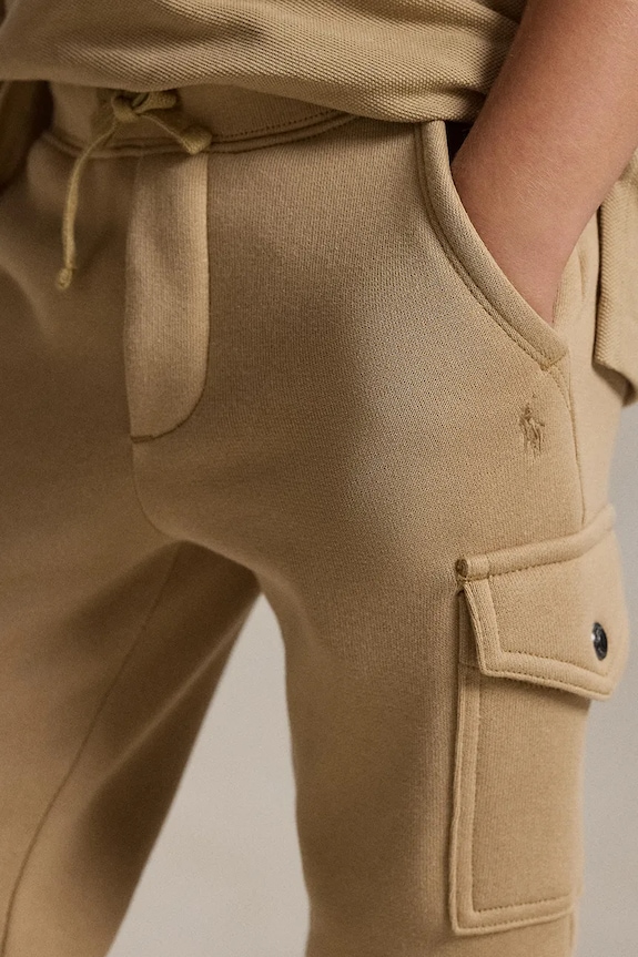 Polo Ralph Lauren pantaloni de trening pentru copii 322892354017 bej