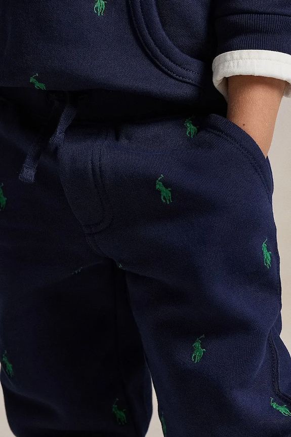 Polo Ralph Lauren pantaloni tuta bambino/a 322979421001 blu navy