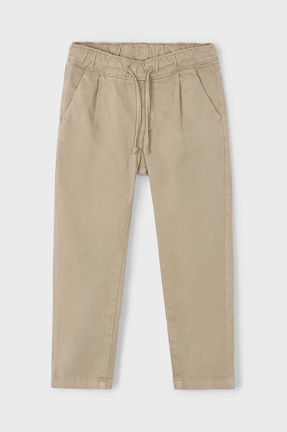 Dječje hlače Mayoral chinosy jogger 4561.5D.Mini.9BYA bež AW25