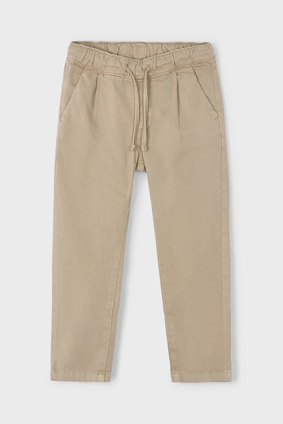 Dječje hlače Mayoral chinosy jogger 4561.5D.Mini.9BYA bež AW25