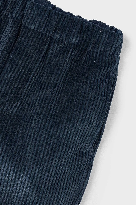 Detské nohavice Mayoral Joggery sztruks tmavomodrá 4568.5G.Mini.9BYA
