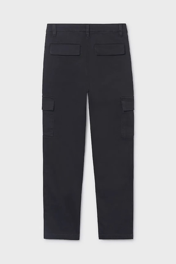 Детские брюки Mayoral 7566.7D.Junior.9BYA чёрный AW25