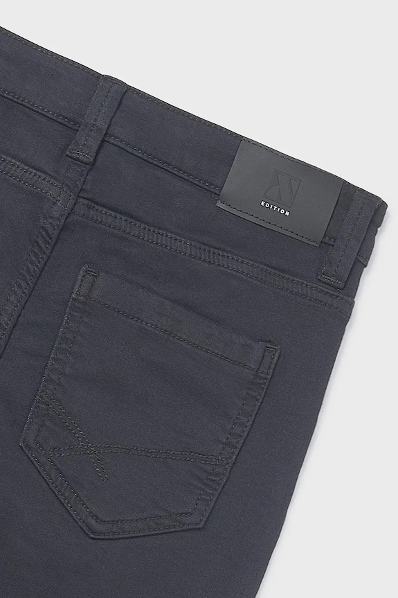 Chlapec Detské nohavice Mayoral soft 7569.7E.Junior.9BYA čierna