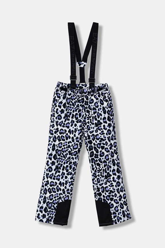 EA7 Emporio Armani spodnie narciarskie dziecięce tkanina fioletowy 7B000115.AF14794