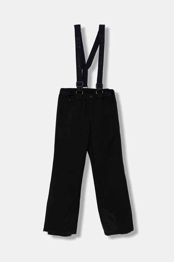 Detské lyžiarske nohavice EA7 Emporio Armani látka čierna 7B000115.AF14794