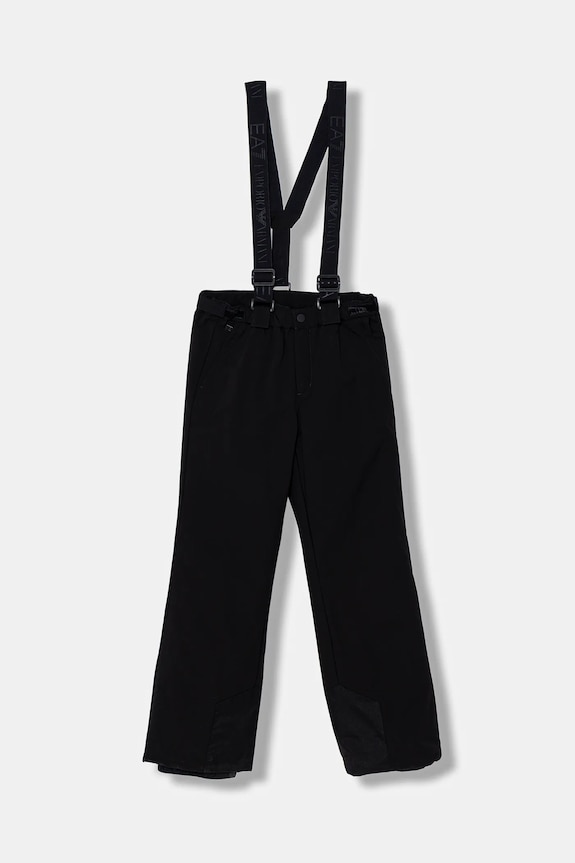 Detské lyžiarske nohavice EA7 Emporio Armani látka čierna 7B000115.AF14794