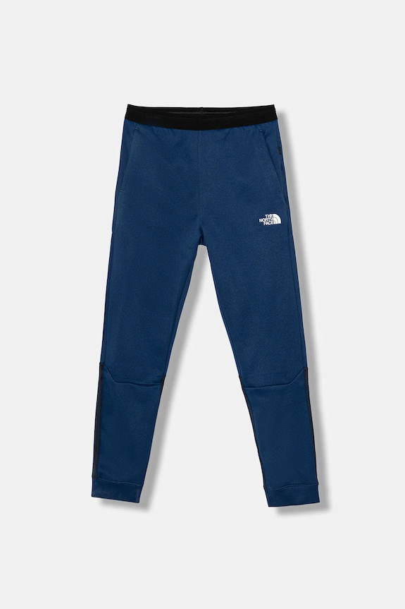 The North Face spodnie dresowe dziecięce B MOUNTAIN ATHLETICS JOGGERS dzianina granatowy NF0A89HW8Z41