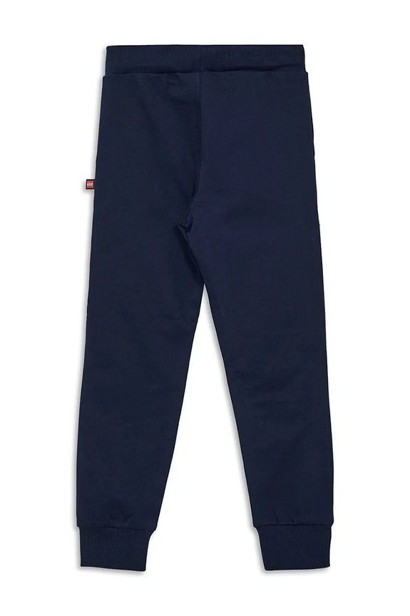 Παιδικό βαμβακερό παντελόνι Lego LWPASI 601 11010923 σκούρο μπλε AW25