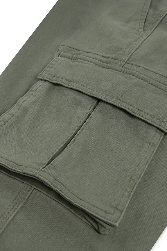 Chłopiec Levi's spodnie dziecięce 578 BAGGY FIT CARGO PANTS 9EN809 zielony