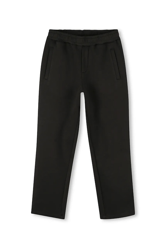 Karl Lagerfeld pantaloni de trening pentru copii Z30628.114.150 negru AW25