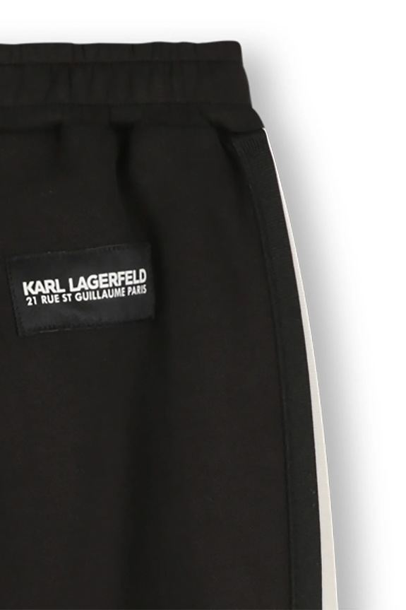 Karl Lagerfeld pantaloni de trening pentru copii negru Z30628.114.150