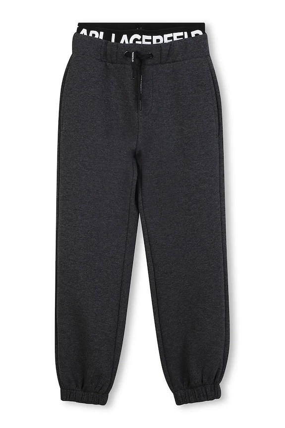 Дитячі спортивні штани Karl Lagerfeld Z30630.86.108 сірий AW25