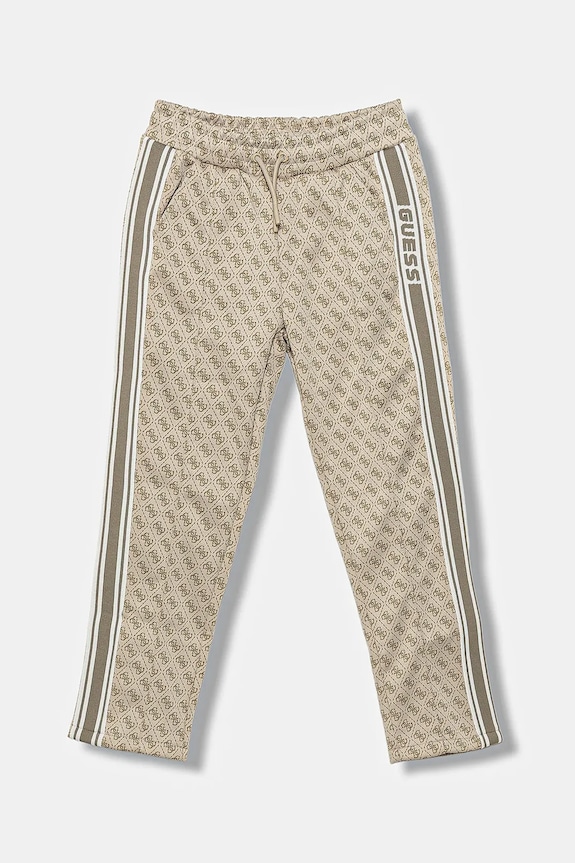 Детские спортивные штаны Guess трикотаж бежевый L5BQ15.K2042.9BYA