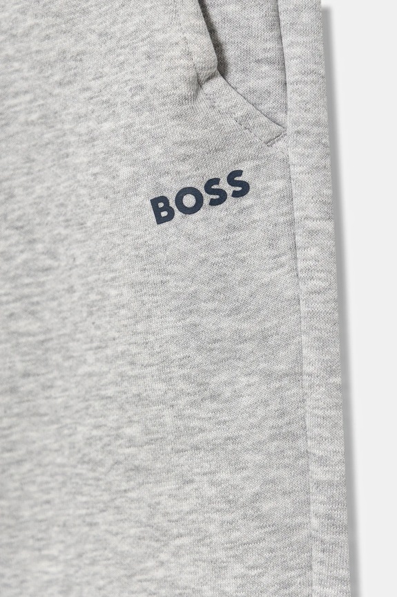 Băieți BOSS pantaloni de trening pentru copii J52290.114.150 gri