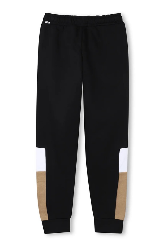 BOSS spodnie dresowe dziecięce J52290.162.174 czarny AW25