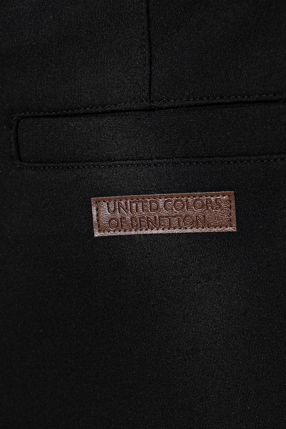 Băieți United Colors of Benetton pantaloni copii 43ZGCF04W.G.seasonal negru