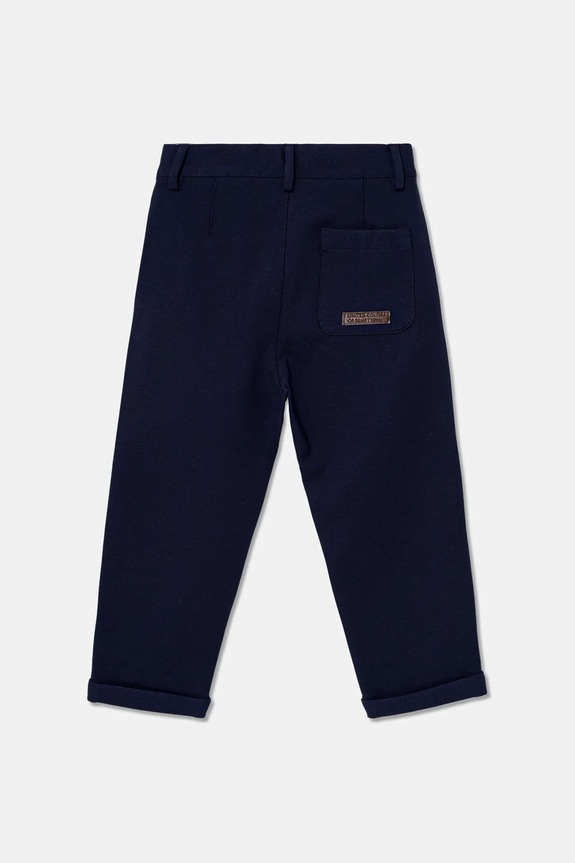 Detské nohavice United Colors of Benetton 43ZGGF02J.P.seasonal tmavomodrá AW25