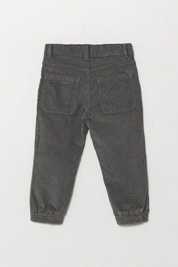 Παιδικό κοτλέ παντελόνι United Colors of Benetton με ελαστάν γκρί 4AD5GE021.P.Season.9BYA