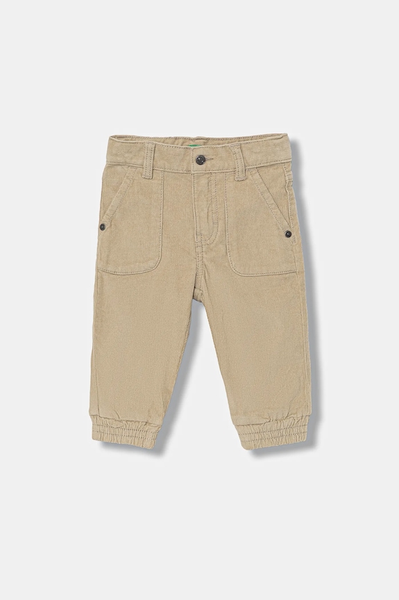 Παιδικό παντελόνι United Colors of Benetton με ελαστάν μπεζ 4AD5GE021.P.reproposed