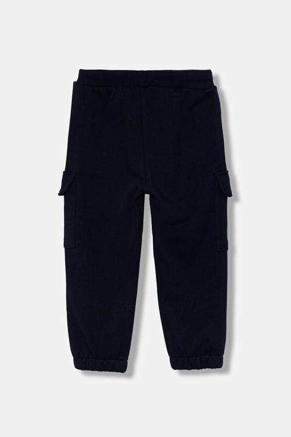 Παιδικό βαμβακερό παντελόνι United Colors of Benetton 3J68GF045.P.seasonal σκούρο μπλε AW25