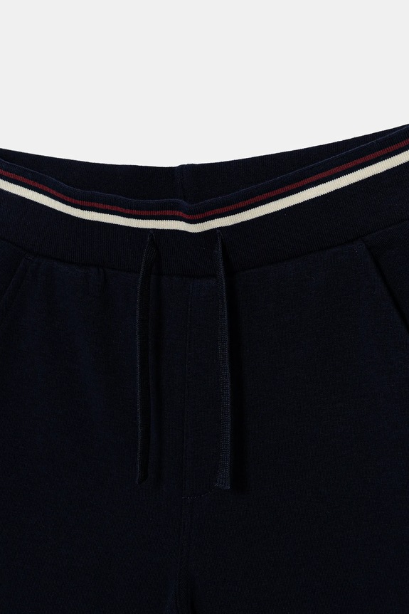 Băieți United Colors of Benetton pantaloni de trening pentru copii 32N4CF06E.G.seasonal bleumarin