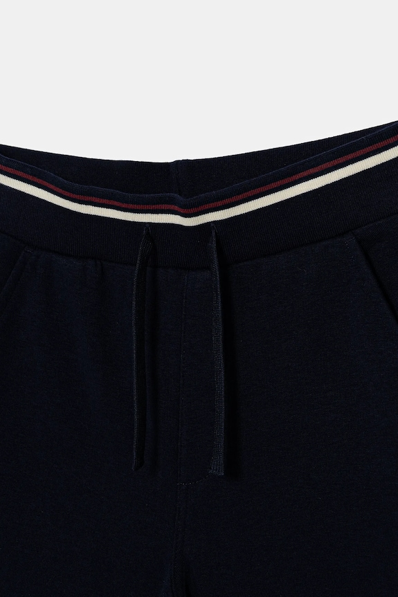 Băieți United Colors of Benetton pantaloni de trening pentru copii 32N4CF06E.G.seasonal bleumarin