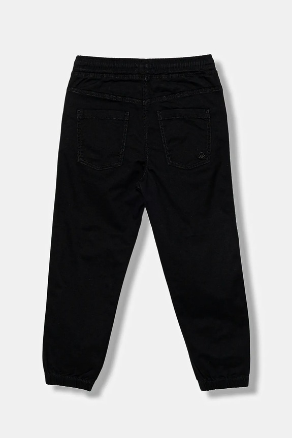 Παιδικό παντελόνι United Colors of Benetton 4RHPCF03L.G.reproposed μαύρο AW25