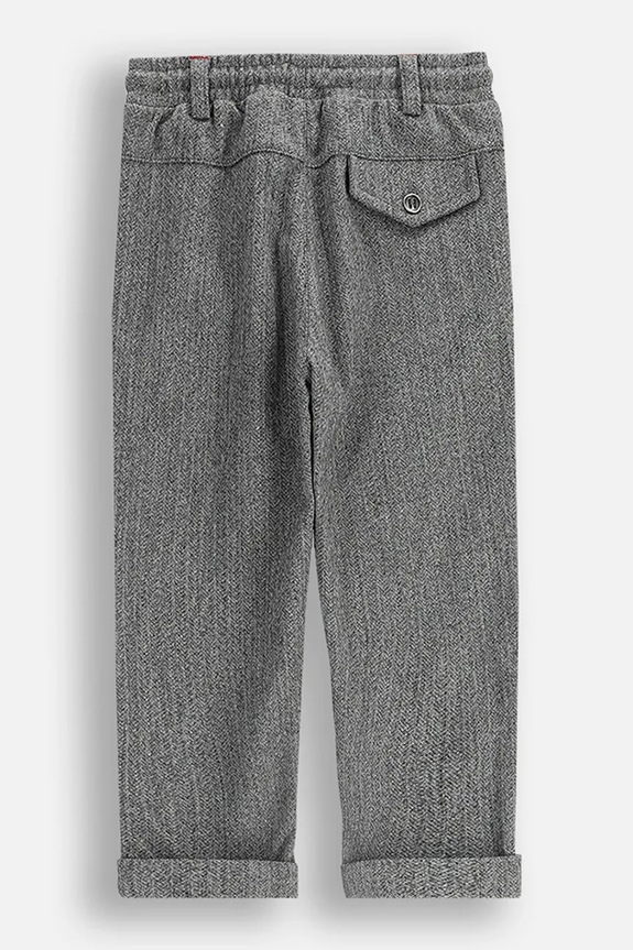Coccodrillo spodnie niemowlęce ZC5120102EBB szary AW25
