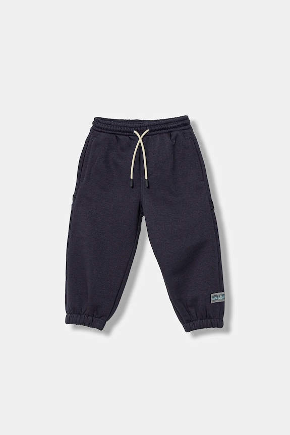 United Colors of Benetton spodnie dresowe dziecięce dzianina granatowy 3YBPGF059.P.Seasonal