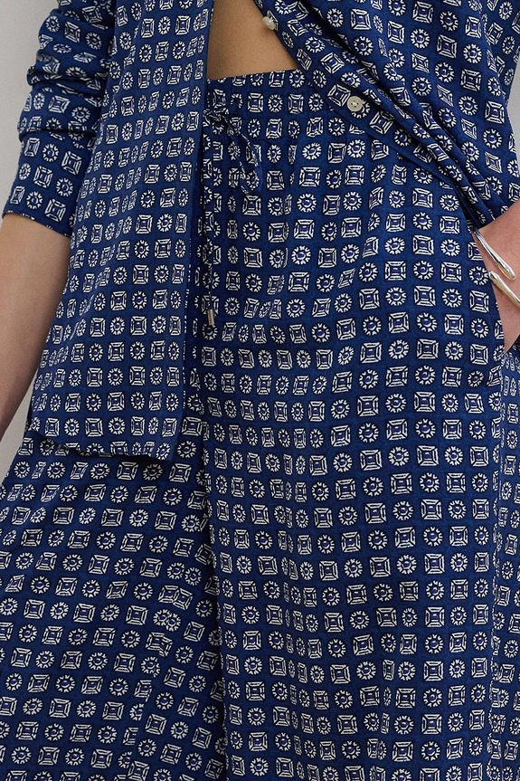 Lauren Ralph Lauren pantaloni bleumarin 200970744