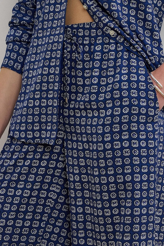 Lauren Ralph Lauren pantaloni bleumarin 200970744