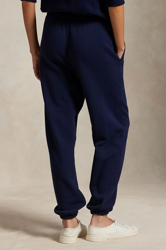 Polo Ralph Lauren tepláky s bavlnou dámské 211971694 námořnická modř SS26