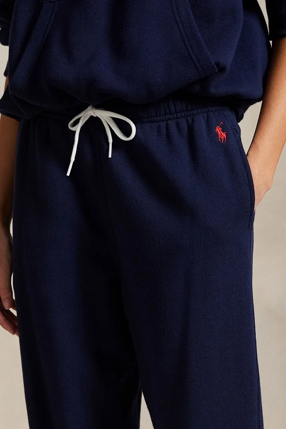Polo Ralph Lauren tepláky s bavlnou dámské námořnická modř 211971694