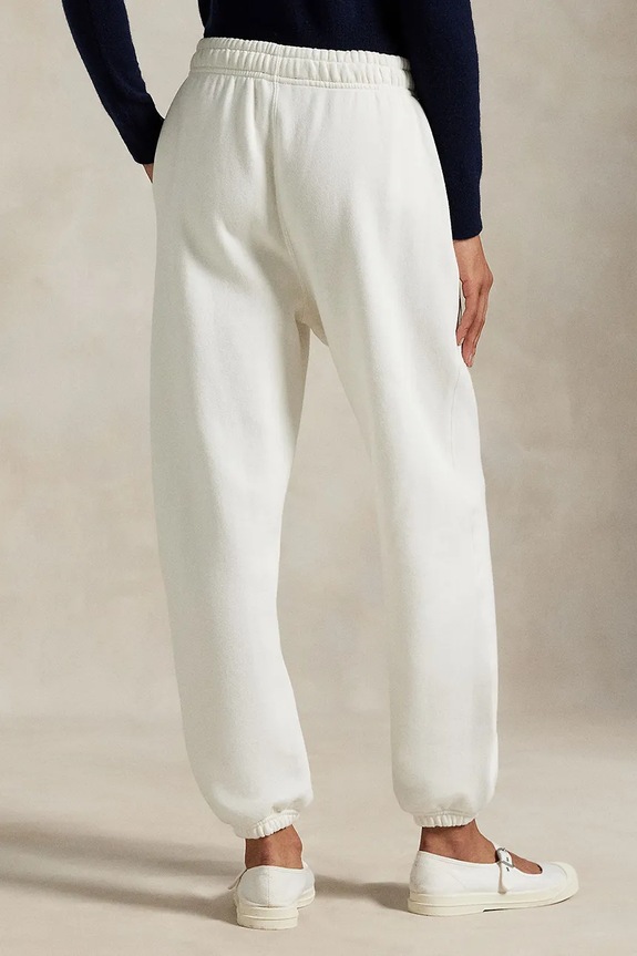 Polo Ralph Lauren spodnie dresowe 211971758 biały AW25