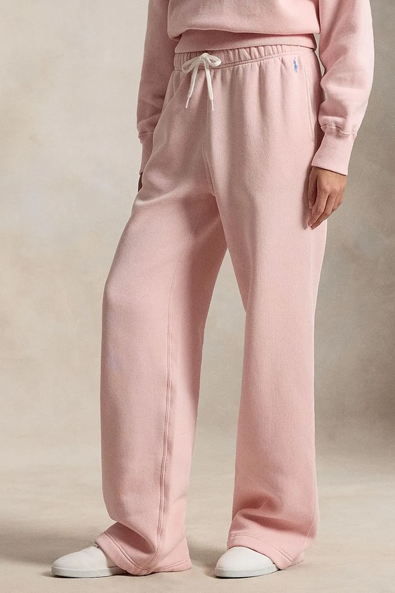 Спортивные штаны Polo Ralph Lauren трикотаж розовый 211977959