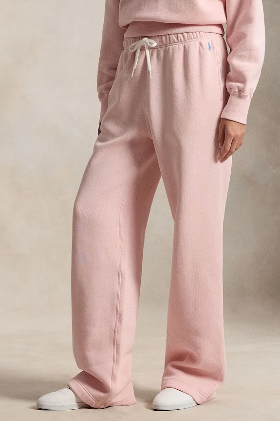 Спортивные штаны Polo Ralph Lauren трикотаж розовый 211977959