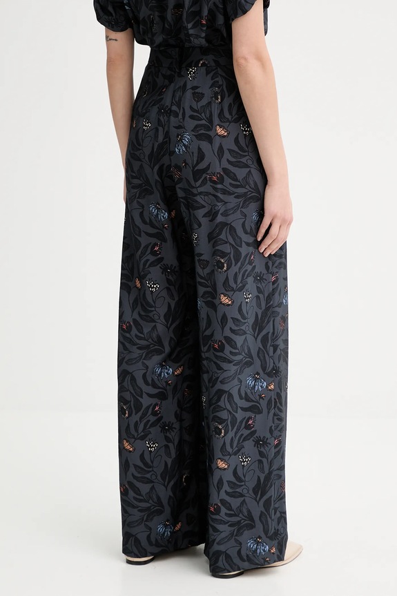 Ρούχα Παντελόνι MUNTHE FAICUS 253140225320 σκούρο μπλε