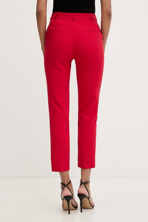 Oblečenie Morgan nohavice slim fit dámske 251.PKY.F červená