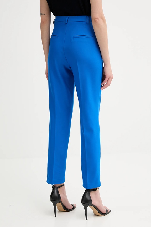 Ρούχα Morgan παντελόνι slim fit γυναικεία 251.PKY.F μωβ