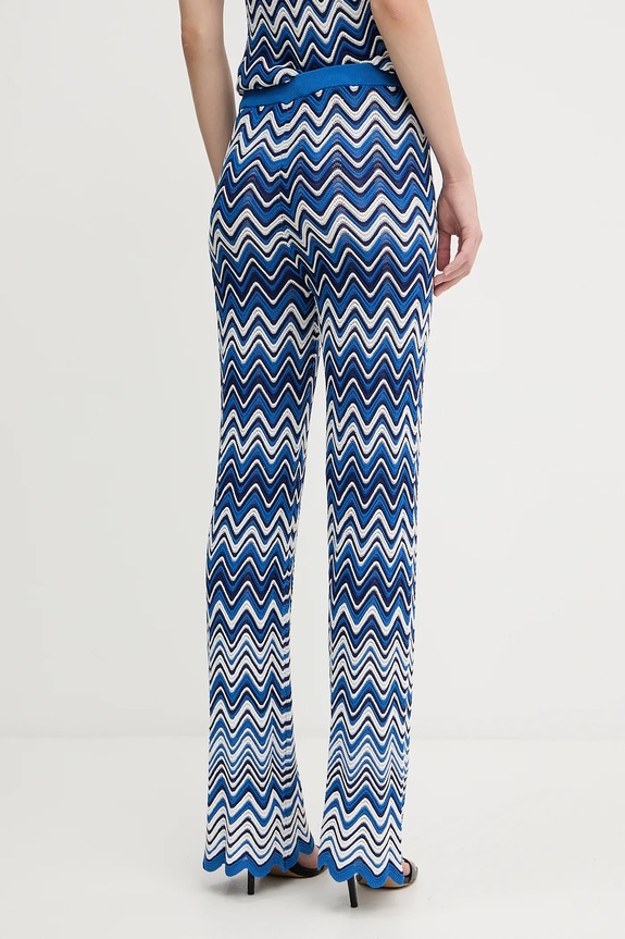 Oblečenie Nohavice Morgan PALMY modrá