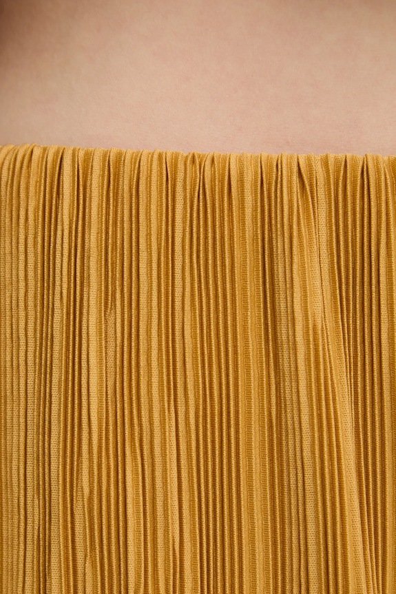 Calvin Klein pantaloni de loungewear de damă galben LV044A200G