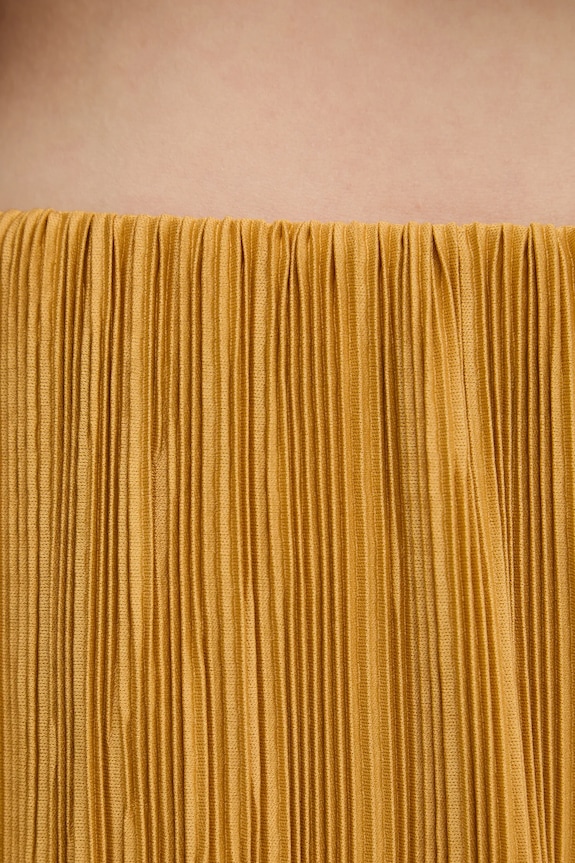 Calvin Klein pantaloni de loungewear de damă galben LV044A200G