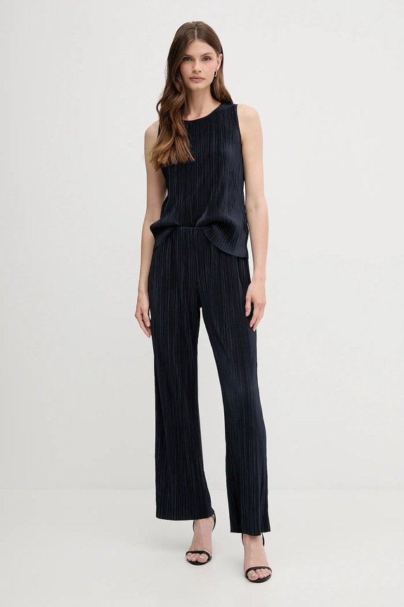 Calvin Klein spodnie lounge damskie LV044A200G granatowy SS26